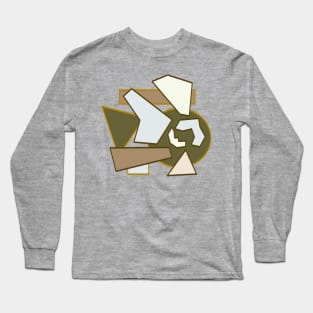 Abstract Desert Oasis Long Sleeve T-Shirt